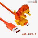 CABLE CARGA RAPIDO PERRITO CULEADOR - RESISTENCIA Y DIVERSIÓN EN CADA CARGA