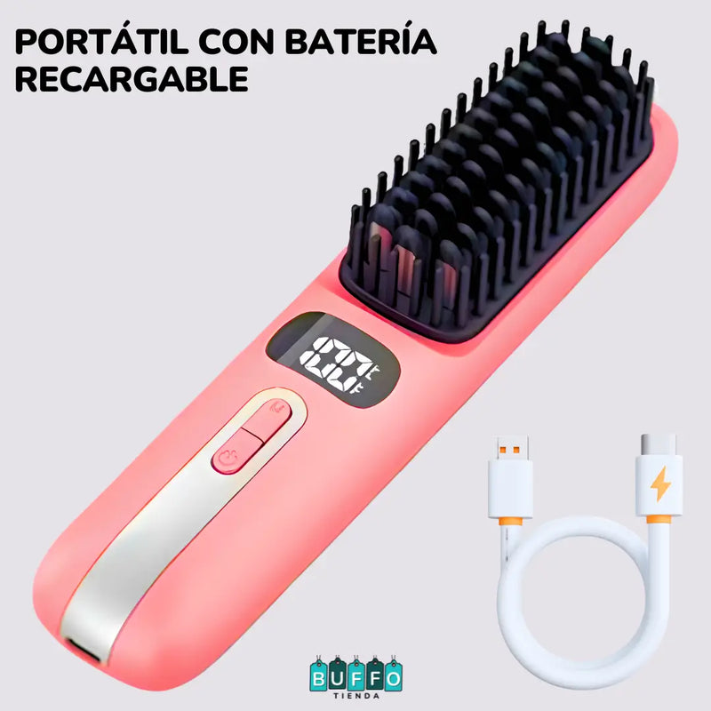 MINI CEPILLO ALISADOR PORTÁTIL - TU CABELLO IMPECABLE EN TODO MOMENTO