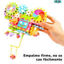 JUGUETE DE CONSTRUCCIÓN CON MOVIMIENTO - Set de 83 piezas + Motor eléctrico incluido