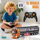 TRACTOMULA DE 12 LLANTAS CON CISTERNA - A control remoto y con apertura de puertas