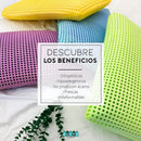 ALMOHADA DE AROMATERAPIA - Espuma indeformable viscoelástica, aroma a Lavanda🪻