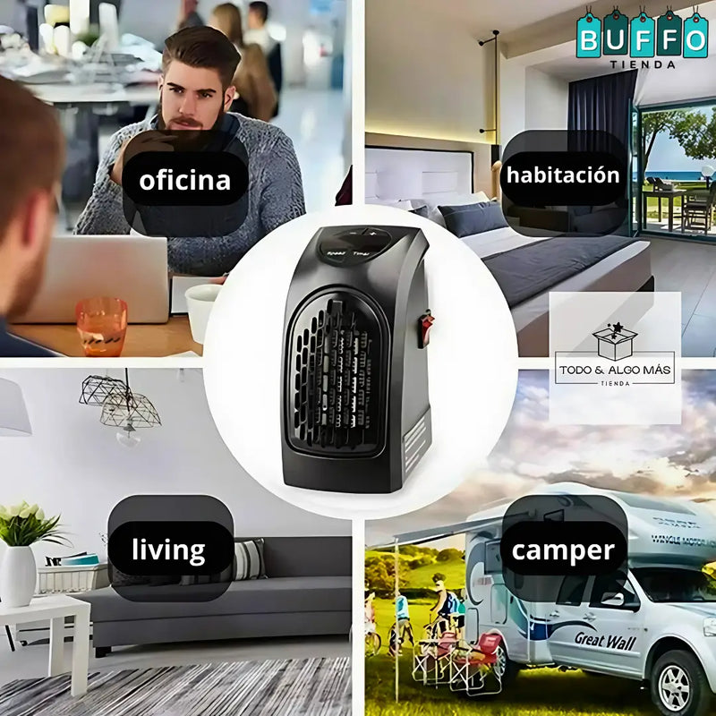 CALEFACTOR ELECTRICO PORTATIL - TU COMPAÑERO IDEAL PARA EL FRIO
