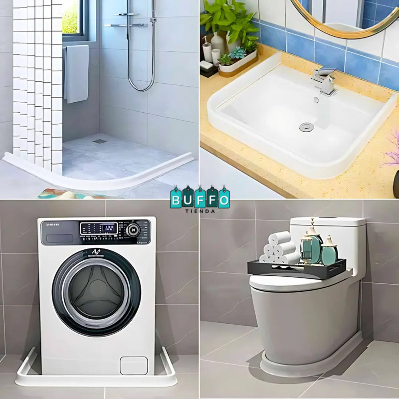 TIRA IMPERMEABLE PARA BAÑO DE 2 METROS - BARRERA IDEAL PARA RETENER EL AGUA