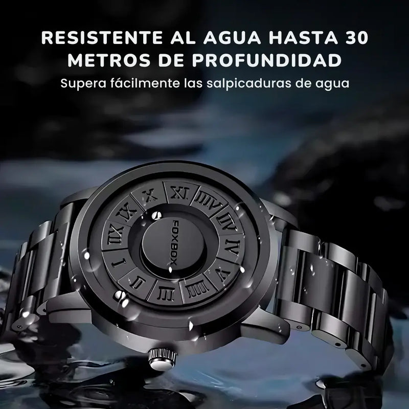 RELOJ FOXBOX MAGNÉTICO PARA HOMBRES - DISEÑO ÚNICO Y ELEGANTE