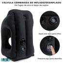 COJÍN REPOSA CABEZA INFLABLE PARA VIAJES - CÓMODO PARA MAYOR DESCANSO
