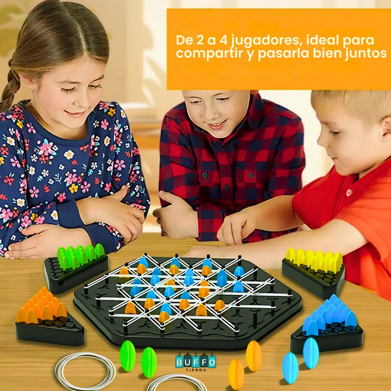 JUEGO DE MESA TRIANGLE CHAIN - Diversión en equipo para toda la familia