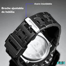 RELOJ DEPORTIVO PARA HOMBRES - Modelo sanda 6008 resistente al agua 20 metros