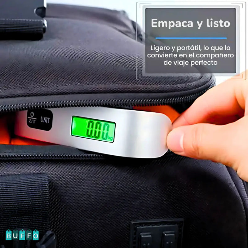 BALANZA DE VIAJE DIGITAL - TU EQUIPAJE BAJO CONTROL EN TODO MOMENTO