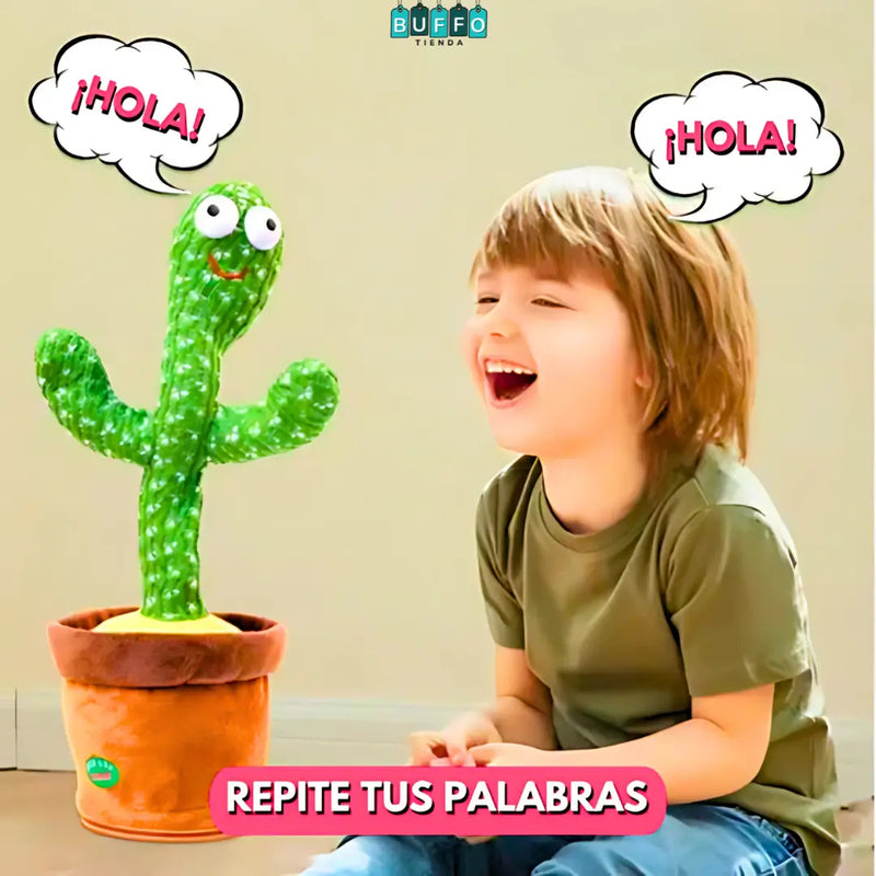 CACTUS BAILARIN CON IMITACIÓN DE VOZ - DIVERTIDO E INTERACTIVO
