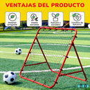 KICK MASTER® - RED DE REBOTE PLEGABLE PARA ENTRENAMIENTOS DEPORTIVOS