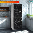 RENUEVA TU NEVERA - 2 x 1 ROLLO ADHESIVO TIPO MARMOL - Tamaño 60 cm × 2 m (cada rollo)
