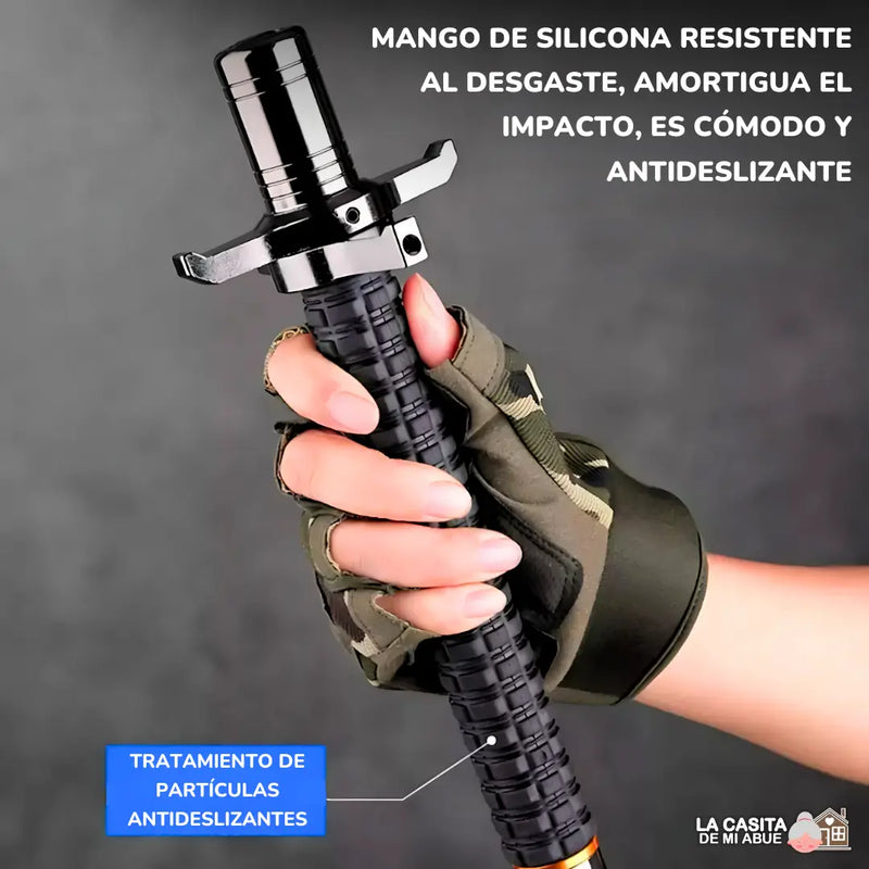 BASTÓN TAMBO PARA AUTODEFENSA - HERRAMIENTA DE SEGURIDAD PERSONAL