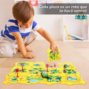 MEGA PISTA MAGNÉTICA INFANTIL - ¡Conecta, arma y acelera la diversión!