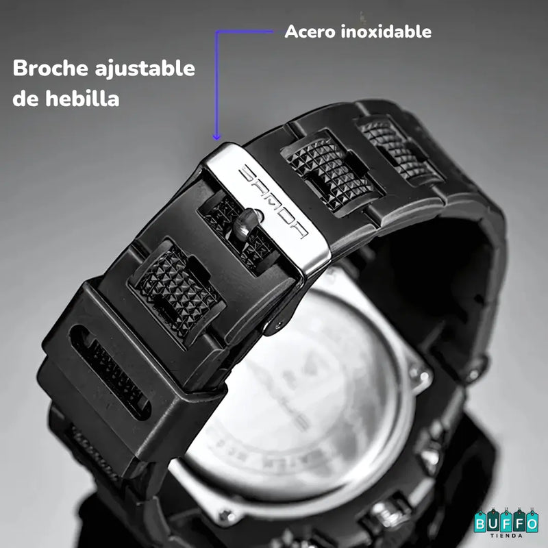 RELOJ DIGITAL SANDA DEPORTIVO ORIGINAL - MODELO 3302 RESISTENTE AL AGUA