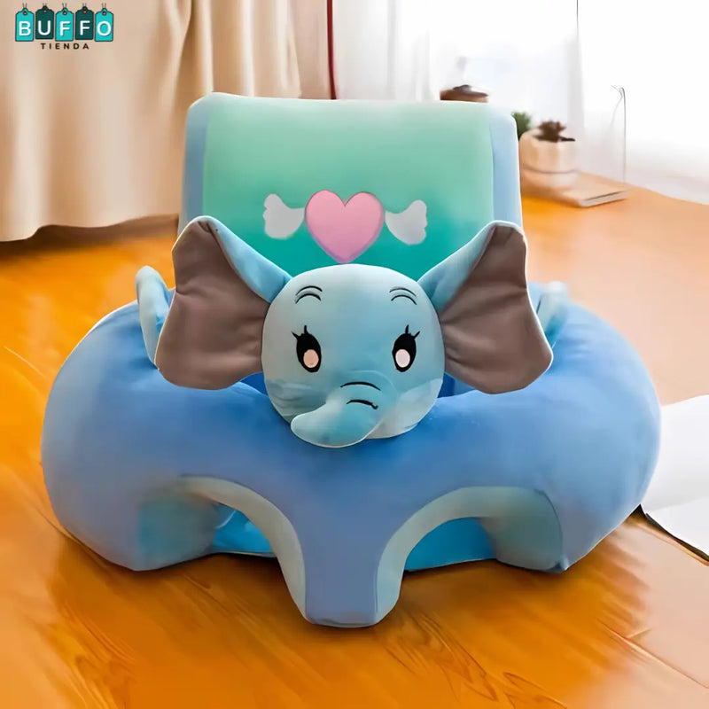 COJIN DE APOYO PARA BEBE - MEJORA LA POSTURA Y EL EQUILIBRIO AL SENTARSE
