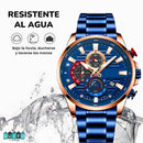 RELOJ DE LUJO PARA HOMBRE - CURREN  8415 RESISTENTE AL AGUA 20 METROS