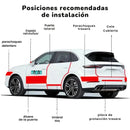 CINTA PROTECTORA DE FIBRA DE CARBONO DE 3 METROS - PROTEGE TU VEHICULO CON ESTILO
