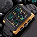 RELOJ ELEGANTE PARA HOMBRES - MODELO SCOTTIE 1274 DOBLE HORA