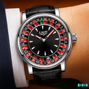 RELOJ LIGE PARA HOMBRES ELEGANTES - Edición Casino tipo Jacob - Resistente al agua