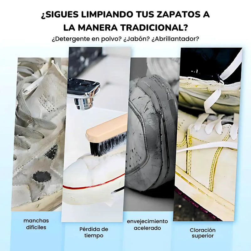 OFERTA: Paga 2 y lleva 3 - KIT DE CREMAS PARA LIMPIAR ZAPATOS DE TODO TIPO