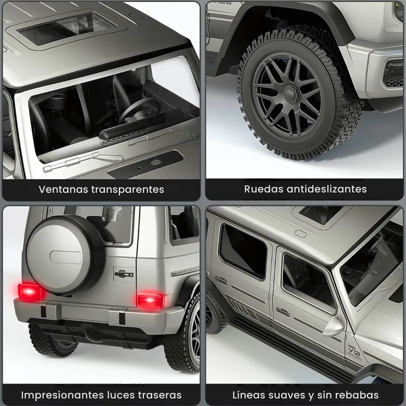 CAMIONETA MERCEDES AMG TODO TERRENO A ESCALA CON CONTROL REMOTO Y DETECTOR DE GESTOS