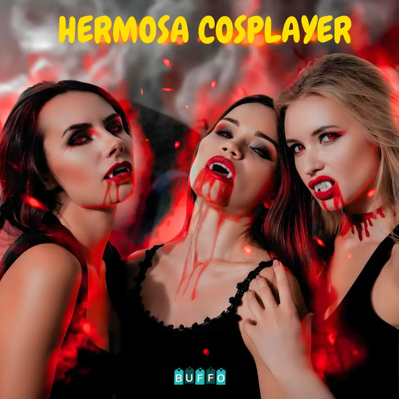 PAGA 1 Y LLEVA 2  - COLMILLOS DE VAMPIRO RETRÁCTILES - Cómodos y ultrarealistas