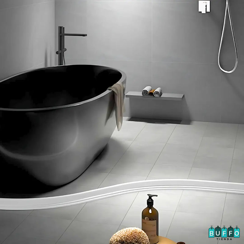 TIRA IMPERMEABLE PARA BAÑO DE 2 METROS - BARRERA IDEAL PARA RETENER EL AGUA