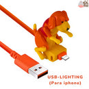 CABLE CARGA RAPIDO PERRITO CULEADOR - RESISTENCIA Y DIVERSIÓN EN CADA CARGA