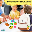 KIT DE COSTURA INFANTIL MONTESSORI - DIVERTIDO Y DESPIERTA LA CREATIVIDAD