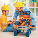 JUGUETE 3 EN 1 INGENIERO INFANTIL DE 25 PIEZAS - Taller portátil tipo mochila para soñadores