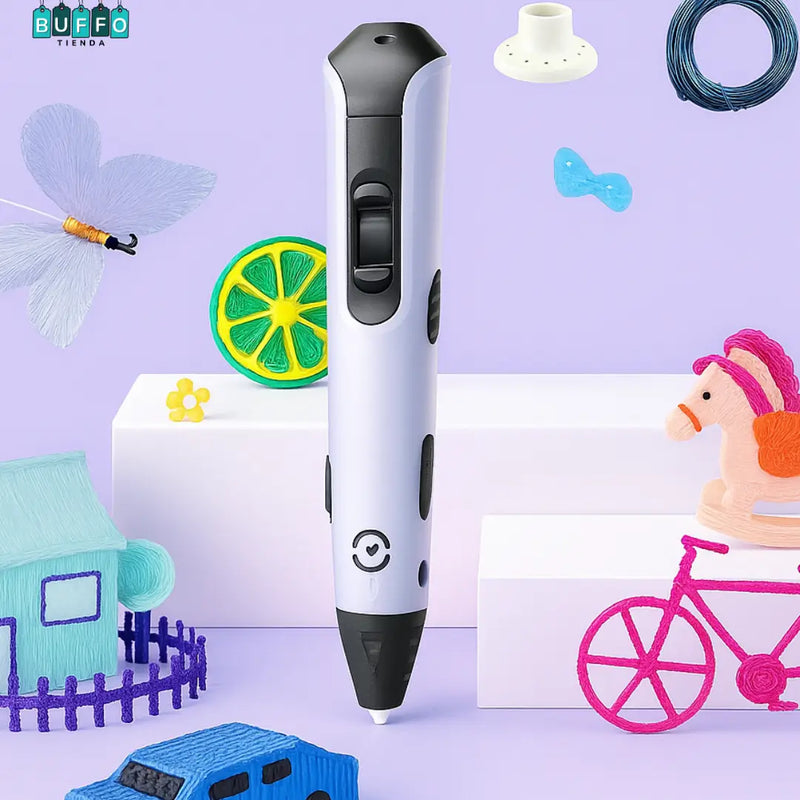 LÁPIZ 3D PARA LA IMAGINACIÓN DE TUS NIÑOS - Crea, diseña y da vida a sus ideas en segundos