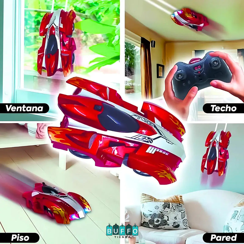 ZERO GRAVITY - CARRO A CONTROL REMOTO QUE SUBE PAREDES