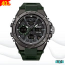 RELOJ DEPORTIVO PARA HOMBRES - Modelo sanda 6008 resistente al agua 20 metros