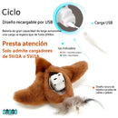 PÁJARO CANTOR - JUGUETE INTERACTIVO PARA GATOS