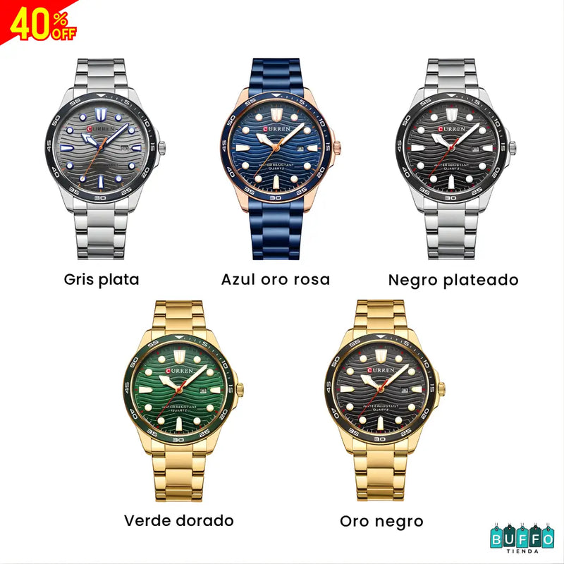 RELOJ CURREN ELEGANTE PARA HOMBRES - MODELOS 8426 RESISTENTE AL AGUA