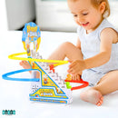 TOBOGÁN DE PATITOS DE JUGUETE CON MÚSICA Y LUCES - DIVERTIDO PARA TUS PEQUEÑOS