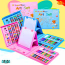 SET DE ARTE DE 208 PIEZAS - IMPULSA LA CREATIVIDAD Y HABILIDADES ARTISTICAS