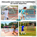 KICK MASTER® - RED DE REBOTE PLEGABLE PARA ENTRENAMIENTOS DEPORTIVOS
