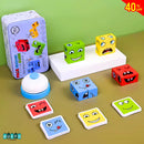MAGIC CUBE® - ROMPE CABEZAS MONTESSORI DE CAMBIOS DE EXPRESIÓN