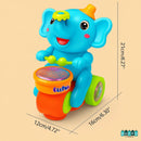 EL ELEFANTE FREDO MALABARISTA MUSICAL - diversión que estimula su coordinación y lo llena de risas mientras juega