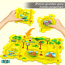 MEGA PISTA MAGNÉTICA INFANTIL - ¡Conecta, arma y acelera la diversión!