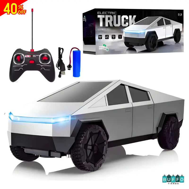 CARRO CYBERTRUCK A CONTROL REMOTO - UNA EXPERIENCIA DE CONDUCCIÓN REAL