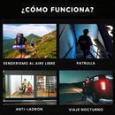 BASTÓN RETRACTIL AUTOMÁTICO DE AUTODEFENSA - HERRAMIENTA DE SEGURIDAD PERSONAL