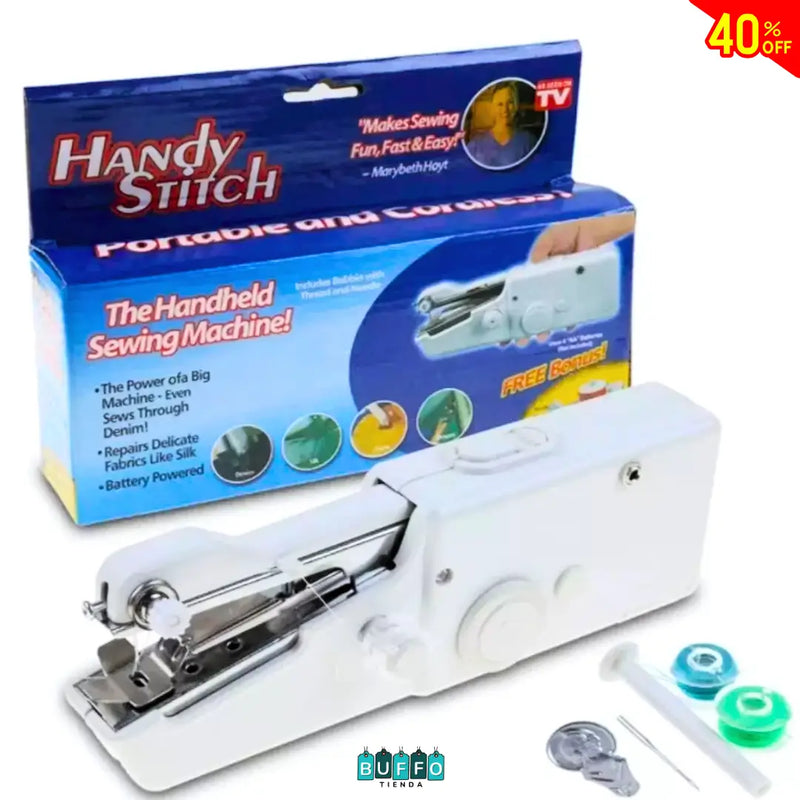 MINI MAQUINA DE COSER - PORTÁTIL Y LIGERA PARA ARREGLOS INMEDIATOS