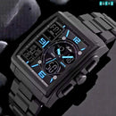 RELOJ ELEGANTE PARA HOMBRES - MODELO SCOTTIE 1274 DOBLE HORA