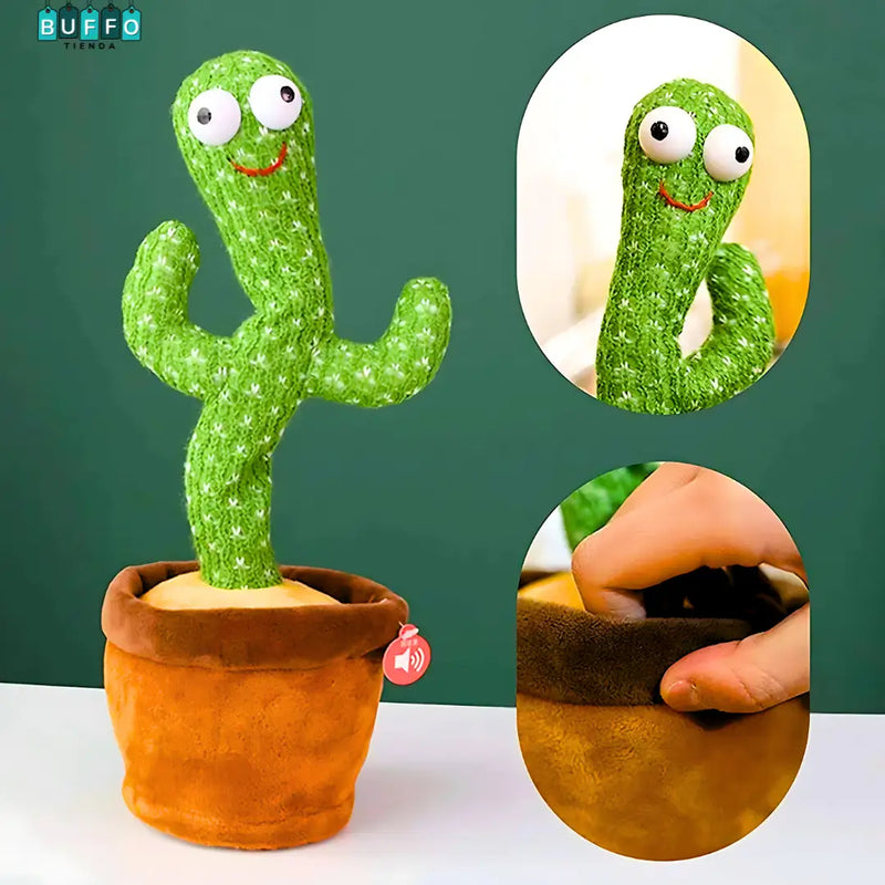 CACTUS BAILARIN CON IMITACIÓN DE VOZ - DIVERTIDO E INTERACTIVO