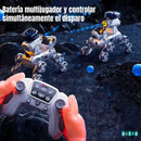 PERRO ROBOT LANZADOR DE HIDROGEL A CONTROL REMOTO - DIVERSIÓN SIN FIN