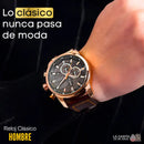RELOJ CLÁSICO PARA HOMBRE - ESTILO Y ELEGANCIA EN UNA SOLA JOYA