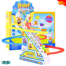 TOBOGÁN DE PATITOS DE JUGUETE CON MÚSICA Y LUCES - DIVERTIDO PARA TUS PEQUEÑOS