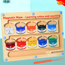 JUEGO DIDÁCTICO DE LABERINTO MAGNÉTICO MONTESSORI - DIVERTIDO Y EDUCATIVO